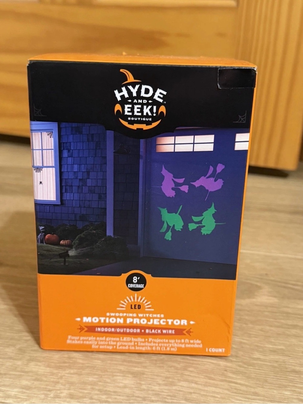 Target Hyde & Eek! LED Purple and Green Witch Motion Projector